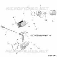 ENGINE, DIPSTICK & OIL FILTER
