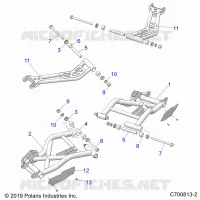 REAR SUSPENSION CONTROL ARMS