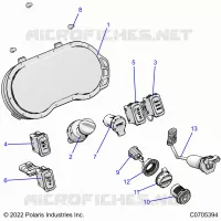 ELECTRICAL, DASH INSTRUMENTS