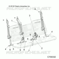 SEAT BELT AND MOUNTING
