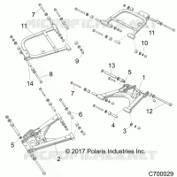REAR SUSPENSION CONTROL ARMS