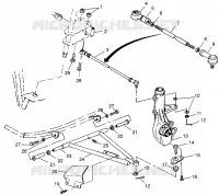 WISHBONES Scrambler 400 W98BC38C (4947254725B008)