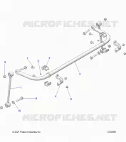 SUSPENSION, REAR STABILIZER BAR