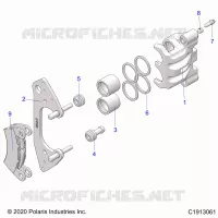 FRONT BRAKE CALIPER