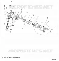 DRIVE TRAIN, FRONT GEARCASE