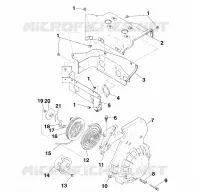 BLOWER HOUSING    RECOIL STARTER