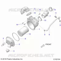ENGINE, AIR INTAKE