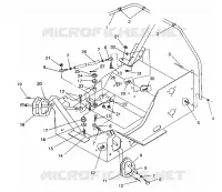 STEERING ASSEMBLY 440 / 0930760 AND 440 SKS / 0930560 (4922932293015A)