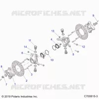 FRONT SUSPENSION HUB
