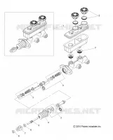 BRAKES, MASTER CYLINDER ASM.