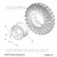 WHEELS, FRONT