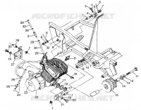 ENGINE MOUNTING TRAIL BOSS W97AA25C (4940574057A009)