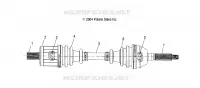 DRIVE SHAFT, FRONT