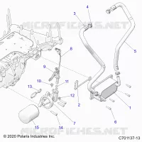 OIL FILTER, OIL COOLER