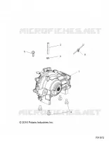 DRIVE TRAIN, FRONT GEARCASE MOUNTING