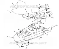 HOOD ASSEMBLY XLT TOURING 0952857 AND  EUROPEAN XLT TOURING E952857 (4929172917A013)