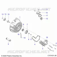 ENGINE, COOLING SYSTEM AND WATER PUMP