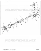 DRIVE TRAIN, FRONT GEARCASE