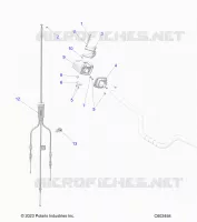 ENGINE, THROTTLE CONTROL ASM.