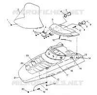 HOOD 500 0972764,  EUROPEAN 500 E972764,  500 SKS 0972564, EUROPEAN 500 SKS (4938393839A014)