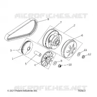 DRIVE TRAIN, PRIMARY CLUTCH
