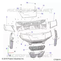 HOOD AND FRONT FACIA