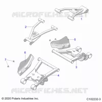 REAR SUSPENSION CONTROL ARMS