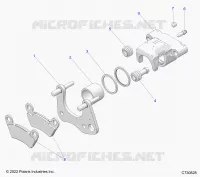 BRAKES, REAR CALIPER
