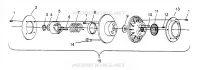 DRIVEN CLUTCH 500 EFI 0963774 AND EUROPEAN 500 EFI E963774 (4936183618C001)