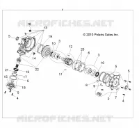 DRIVE TRAIN, FRONT GEARCASE