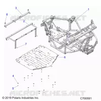 CHASSIS, MAIN FRAME