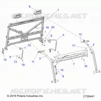 CHASSIS, CAB FRAME