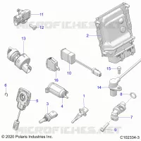 ELECTRICAL, SWITCHES, SENSORS, ECU AND CONTROL MODULES