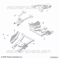REAR SUSPENSION CONTROL ARMS