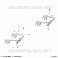 REAR BODYWORK RACK, HANDGRIPS