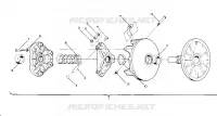 DRIVE CLUTCH STAR AND SPRINT E/S (4915431543010A)