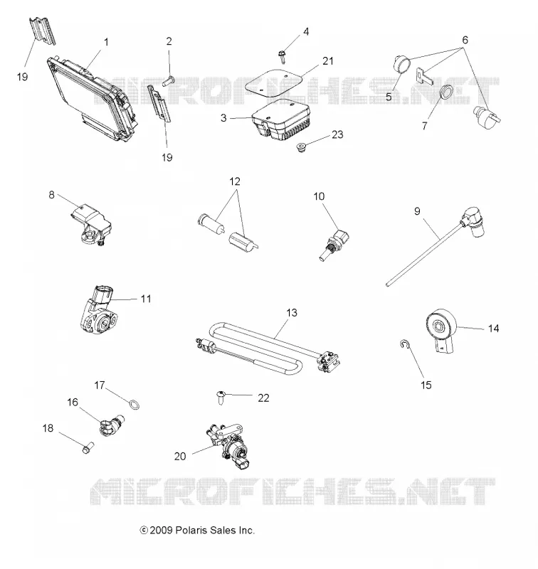 SWITCHES, SENSORS, ECU AND CONTROL MODULES