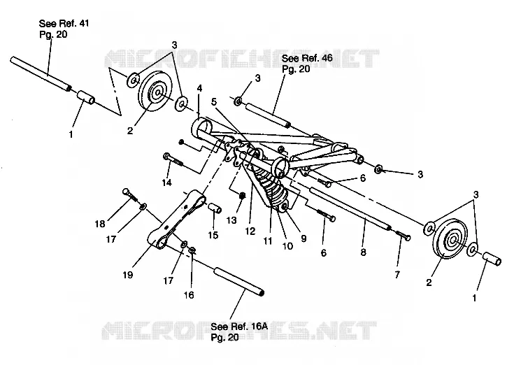 FRONT TORQUE ARM WIDETRAK GT 0942061 (49261126110021)