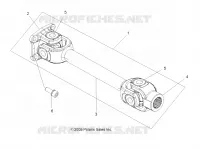 DRIVE TRAIN, PROP REAR SHAFT
