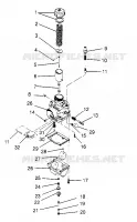 CARBURETOR XLT RMK 0960956, XLT SKS 0960556 AND EUROPEAN XLT SKS E960556 (4931813181D004)