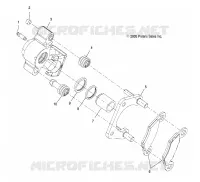 BARKE CALIPER, REAR