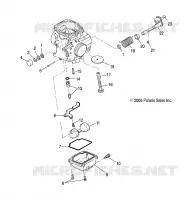 ENGINE, CARBURETOR, LOWER