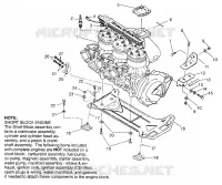 ENGINE MOUNTING SL 780 B964087 AND INTL. SL 780 I964087 (4935523552B001)