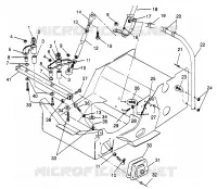 STEERING 600 XC 0971776 AND EUROPEAN 600 XC E971776 (4937933793B005)
