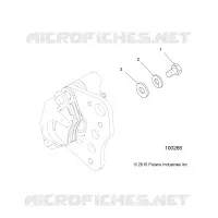 FRONT BRAKE CALIPER MOUNTING