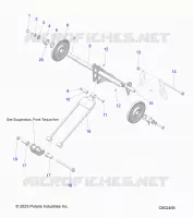 SUSPENSION, REAR TORQUE ARM