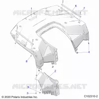 REAR BODYWORK CAB