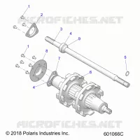 DRIVE TRAIN, JACKSHAFT AND DRIVE SHAFT