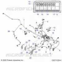 ELECTRICAL, MAIN WIRE HARNESS