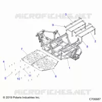 CHASSIS, MAIN FRAME